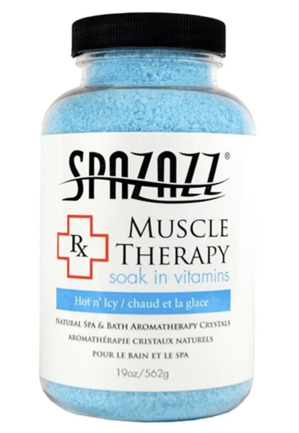 SPAZAZZ RX THERAPY MUSCLE THERAPY (HOT N' ICY) CRYSTALS 19OZ CONTAINER