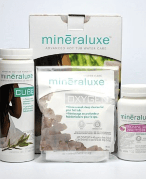 Mineraluxe One Month Hot tub Care Kits Bromine