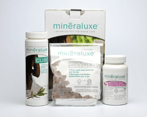 Mineraluxe One Month Hot tub Care Kits Bromine