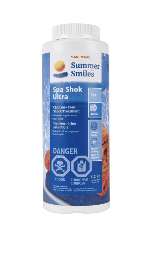 Summer Smiles Spa Shook Ultra Chlorine Free Shock Treatment 1.2kg