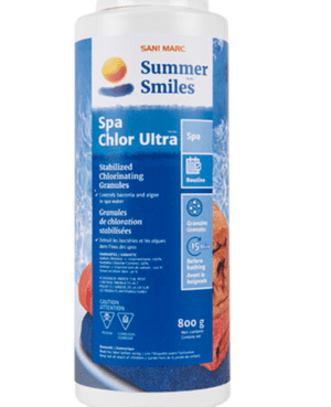 Summer Smiles Spa Chlor Ultra Stabilized Chlorinating Granules 800g